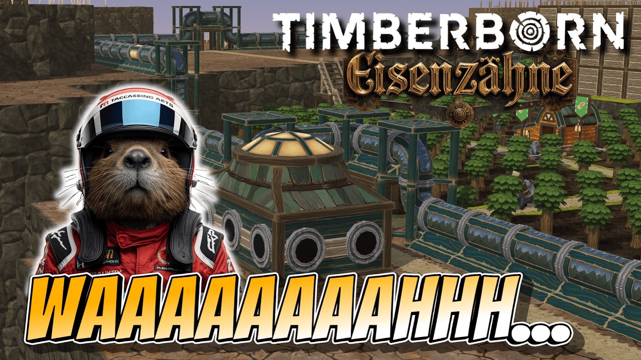 Die ROHRBAHN ist einfach nur wild! | Timberborn #2.8