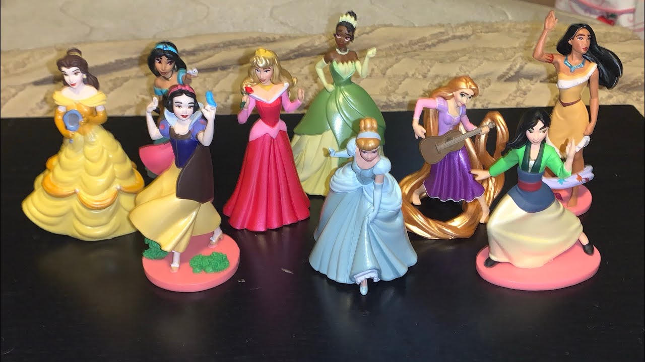 DisneyStore Disney Princess figure set reviews! 