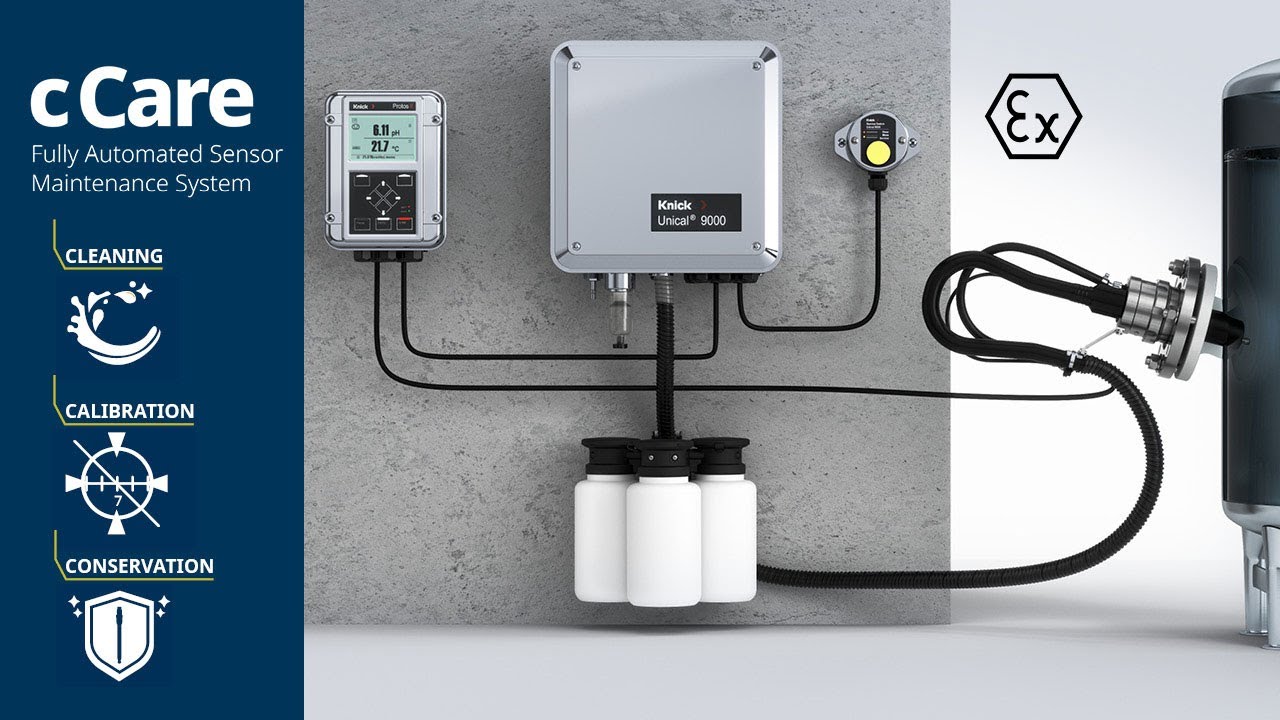 cCare | Knick's Fully Automated pH Sensor Maintenance System