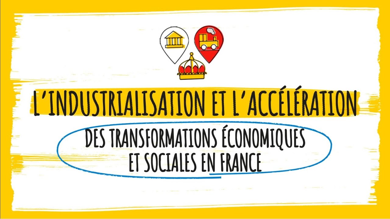 L'essentiel en 3 minutes : L'industrialisation et les transformations éco. et sociales en France