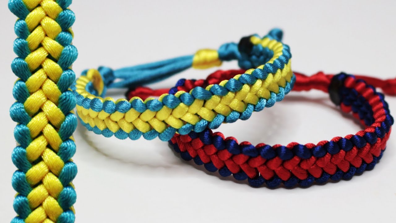 #65 Tutorial de pulsera tipo 