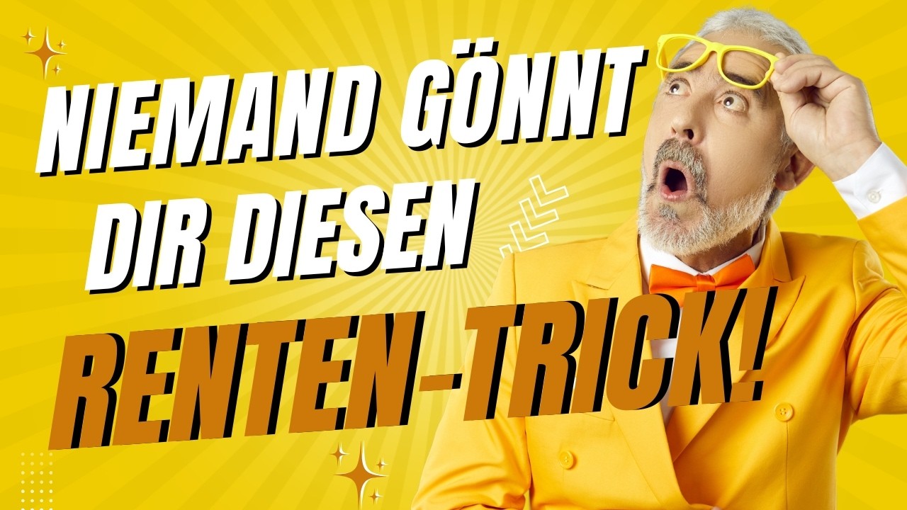 Rente vor 67 - Die geheime Strategie, die kaum einer kennt!
