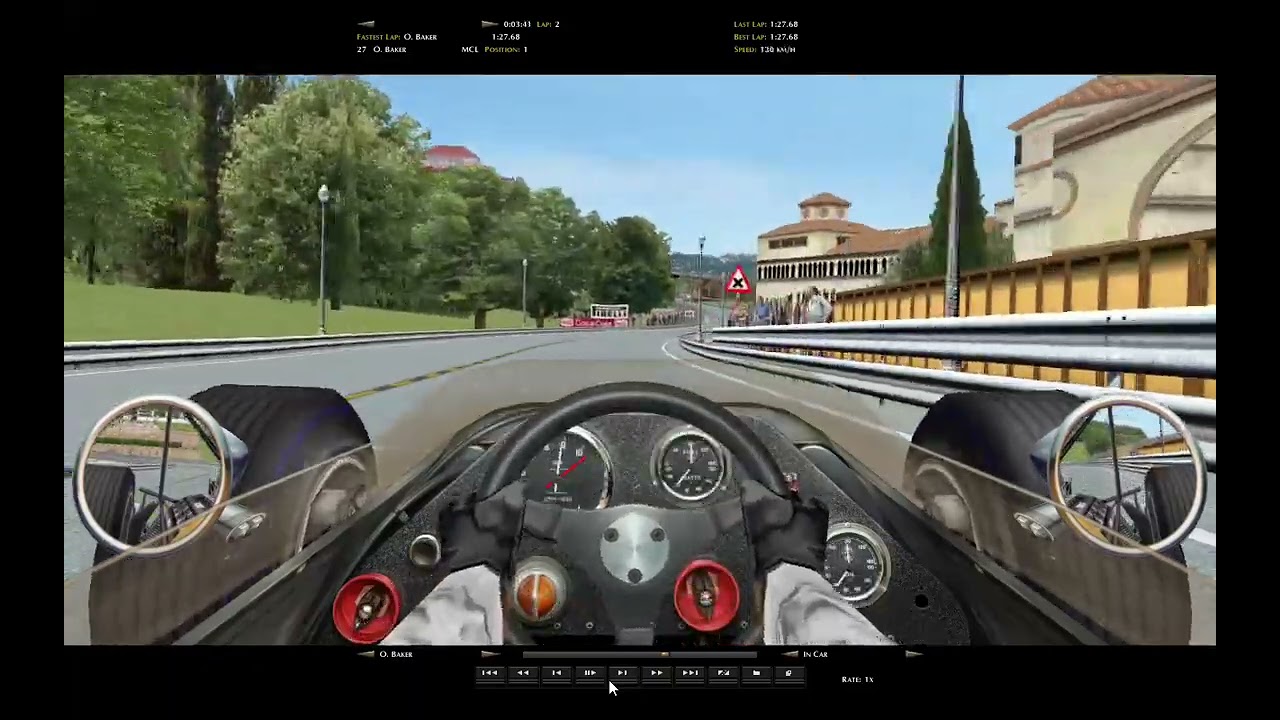 McLaren M7 at Montjuic 1969 - Grand Prix Legends