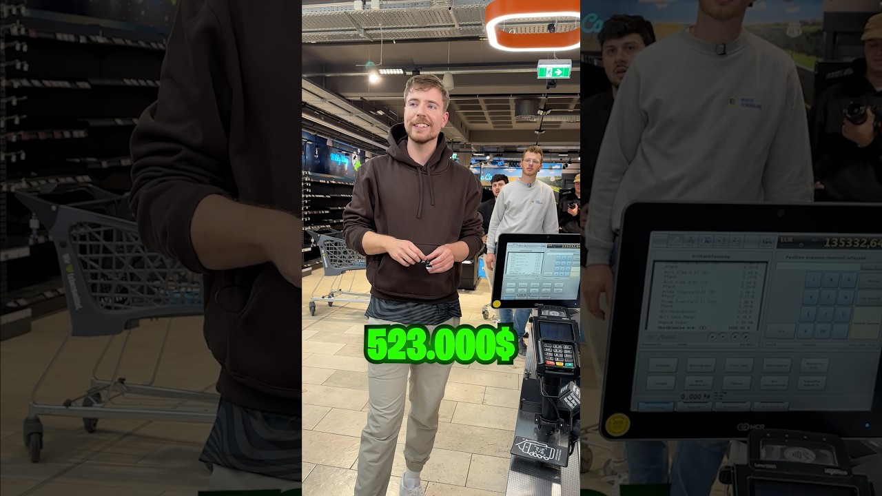 Supermarkt leer gekauft🤑😳 | Lewinray #shorts