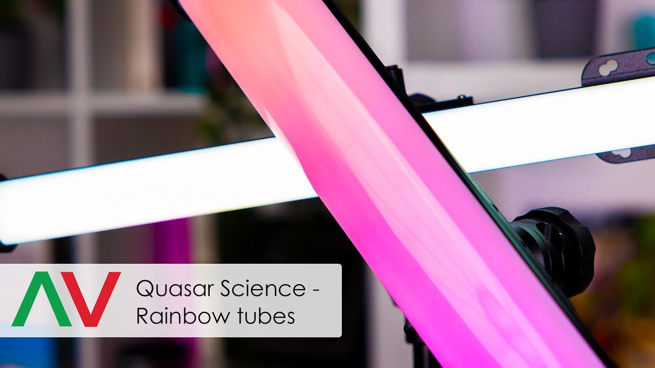 Quasar Science RGB LED Tubes | Rainbow 2 & Double Rainbow