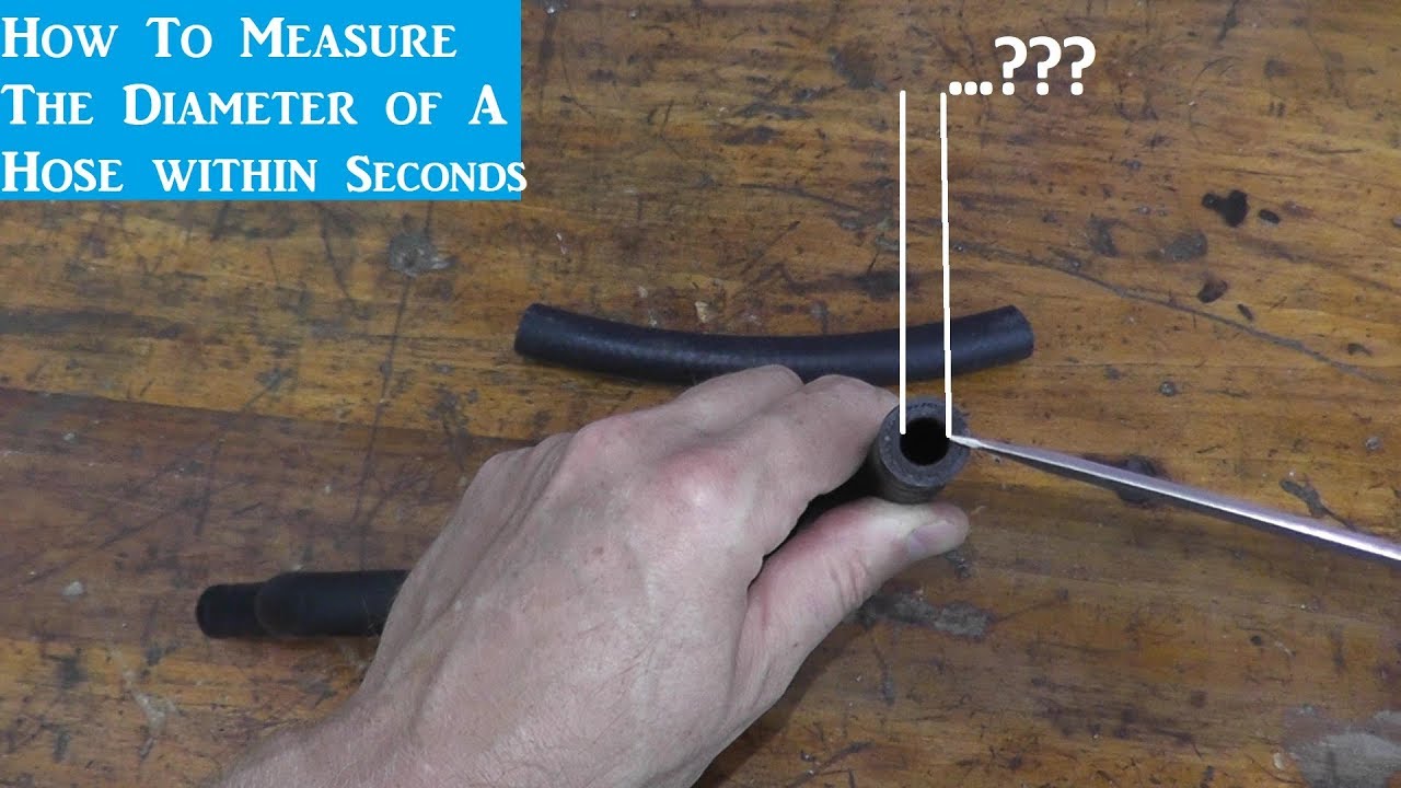 How To Measure the Diameter Of Any Hose
