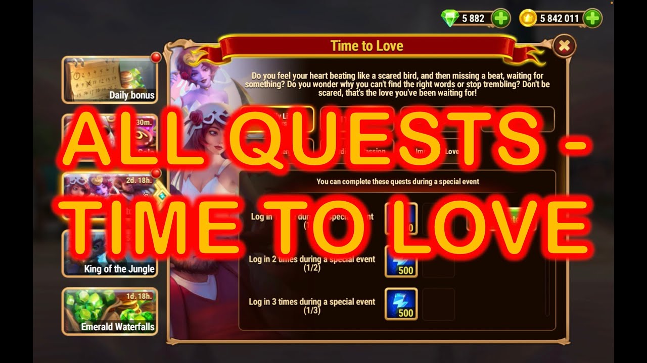 Hero Wars: Time to Love