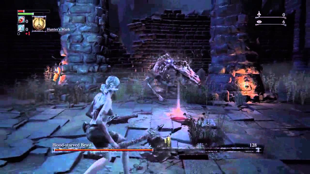 Bloodborne - Ultimate Minimalism Challenge - Blood-starved Beast (Perfect!)