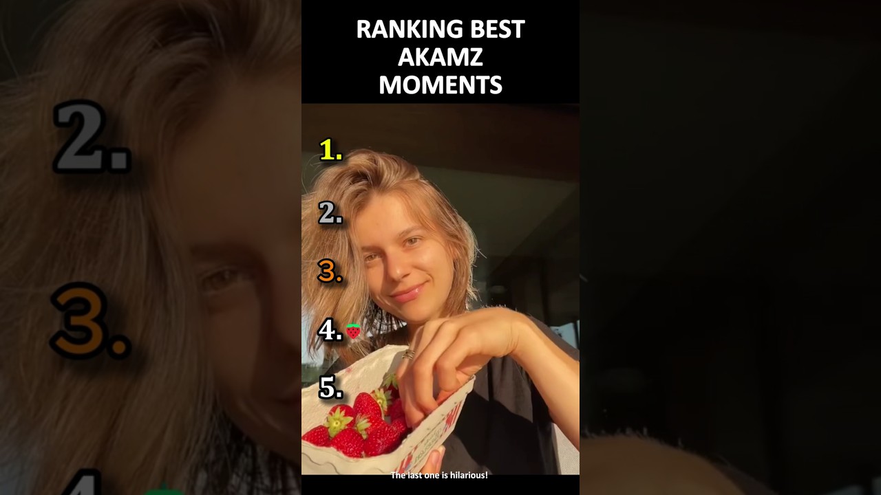 Ranking BEST Akamz Moments #funny #memes #shorts