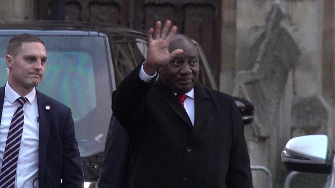 President Cyril Ramaphosa visits Westminster 🇿🇦 🇬🇧