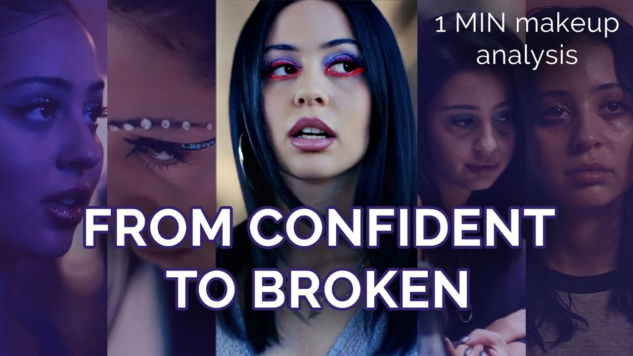 why maddy&rsquo;s makeup is her armour (#euphoria S1) #shorts #maddyperez