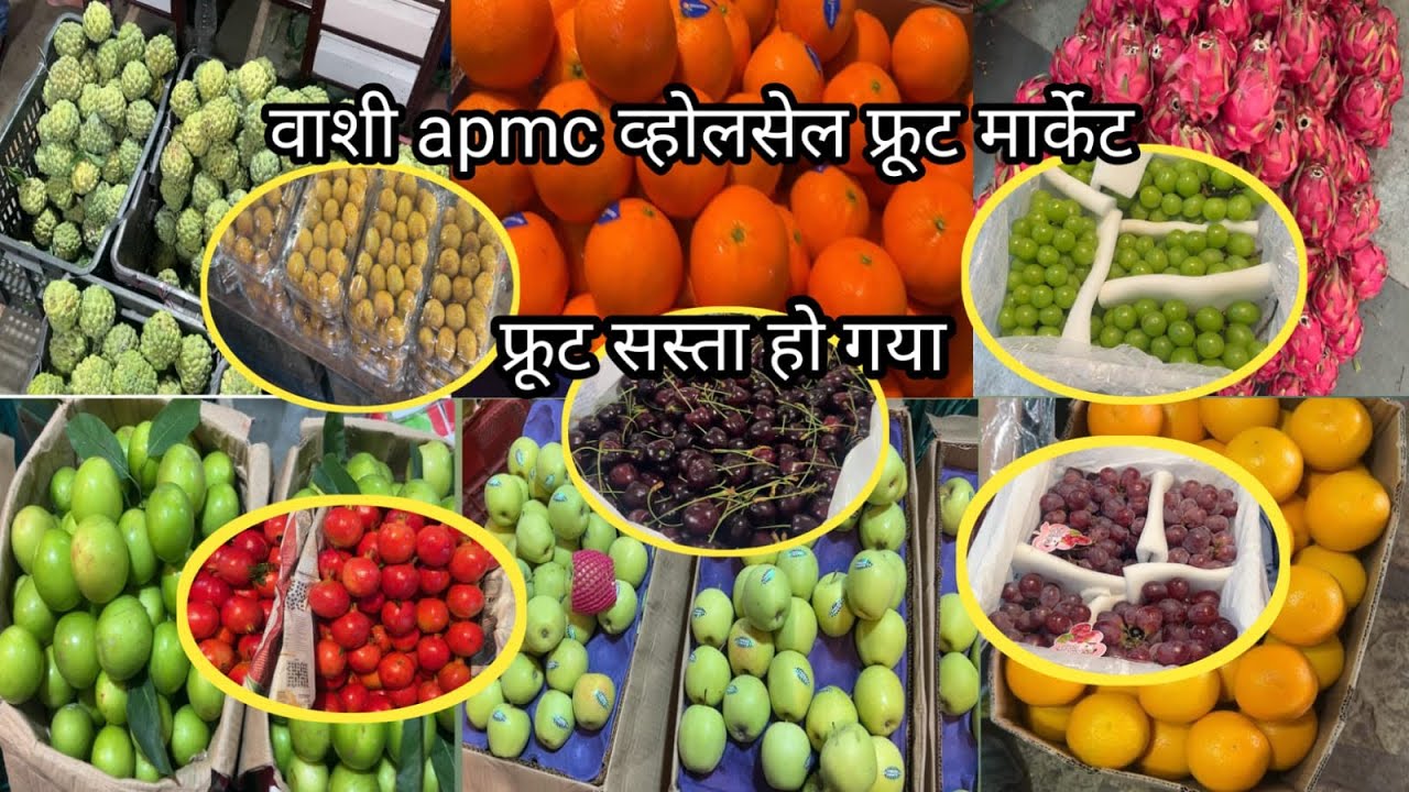Wholesale Fruits Market Vashi APMC | Fruits Market Vashi APMC Navi Mumbai |