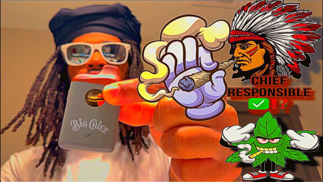 THC BOMB BIG CHIEF Live Resin THC-A + THC-P, HHC 3 G Disposable Vape INDICA