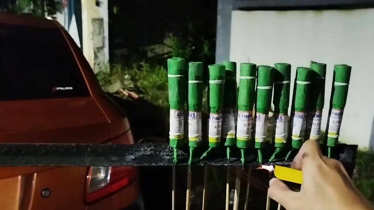 4sure Kwitis Putok Barrage (big) | New Year's Eve 2025 #kwitis #paputok #fireworks #fyp #pailaw