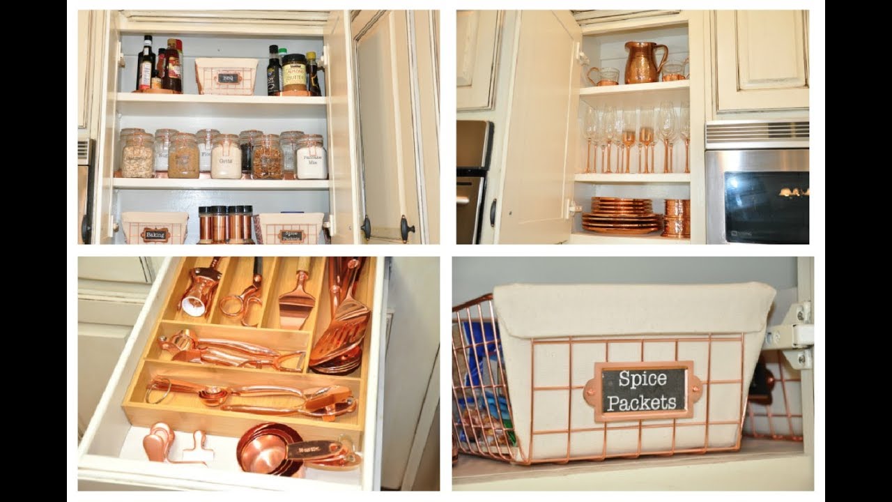 Budget Dollar Tree Kitchen Cabinet Organization Reveal