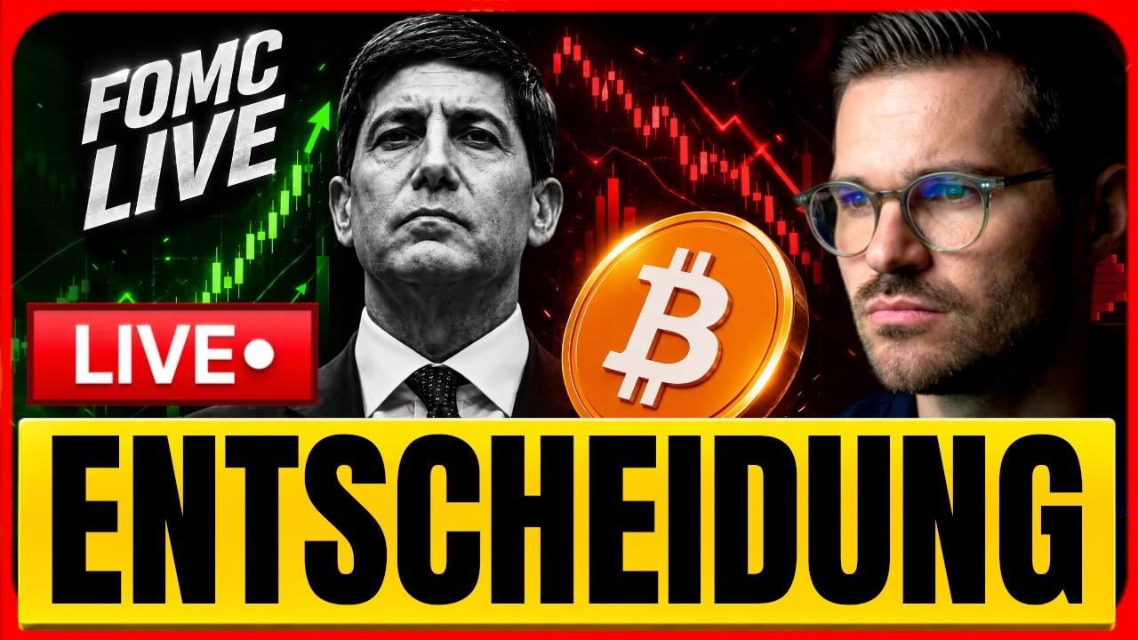 🔥Krypto: ZINSENTSCHEID! Pump oder Dump?! Bitcoin und Altcoin Live-Trading🔥