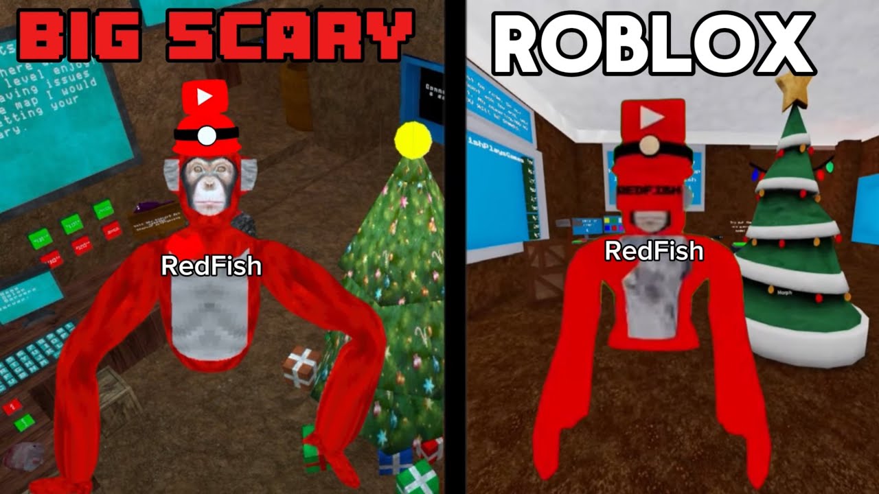 Big scary but it's Roblox…