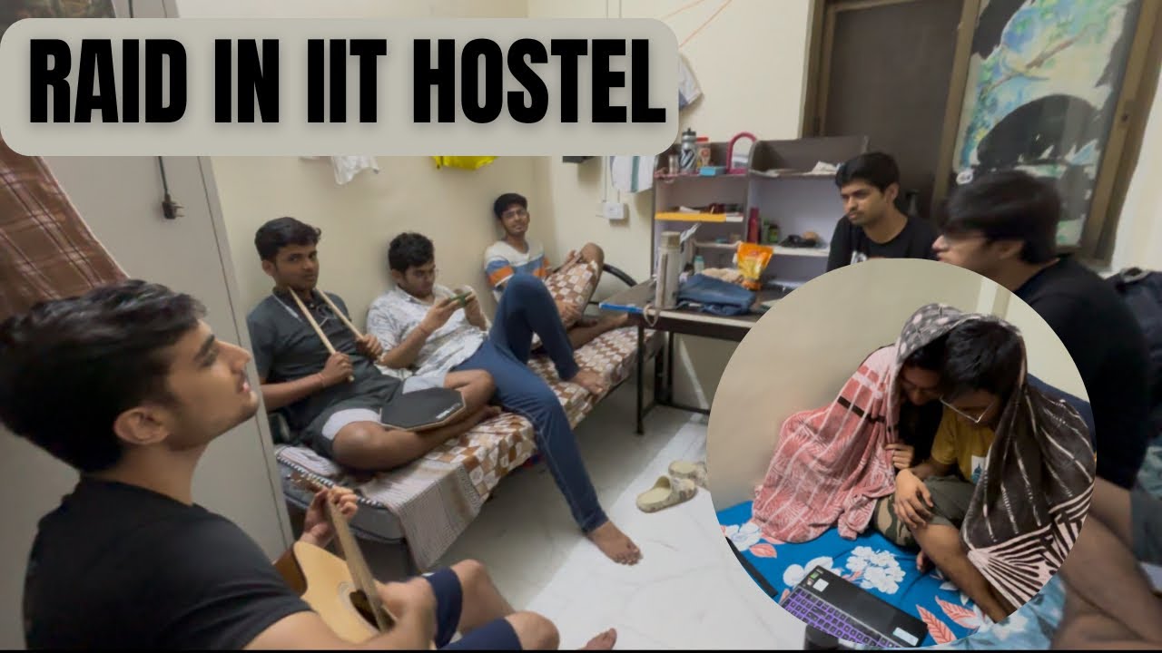 Raid in IIT Bombay Boys Hostel | IIT BOMBAY HOSTEL NIGHT LIFE | IIT BOMBAY VLOGS| MEDHAVI #iitbombay