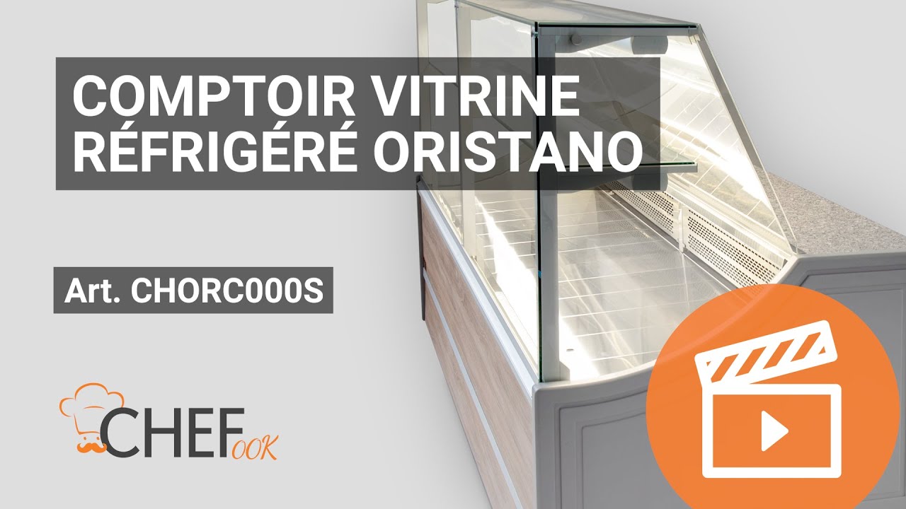 Comptoir vitrine réfrigéré Oristano | CHORC000S