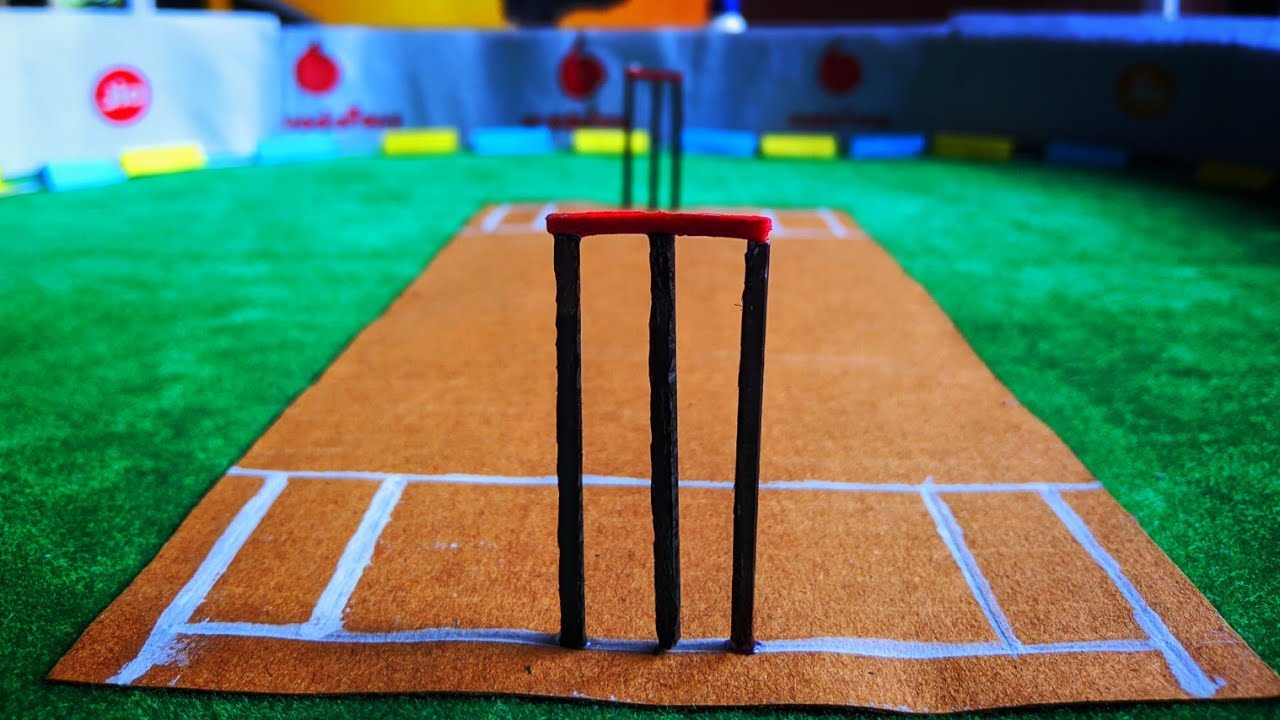cricket game project using cardboard || #indianmade