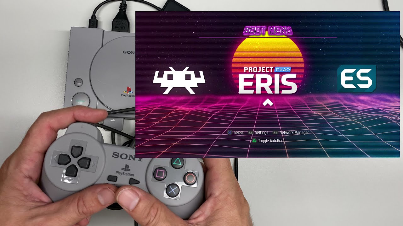 Софтмод PlayStation Classic с Project Eris