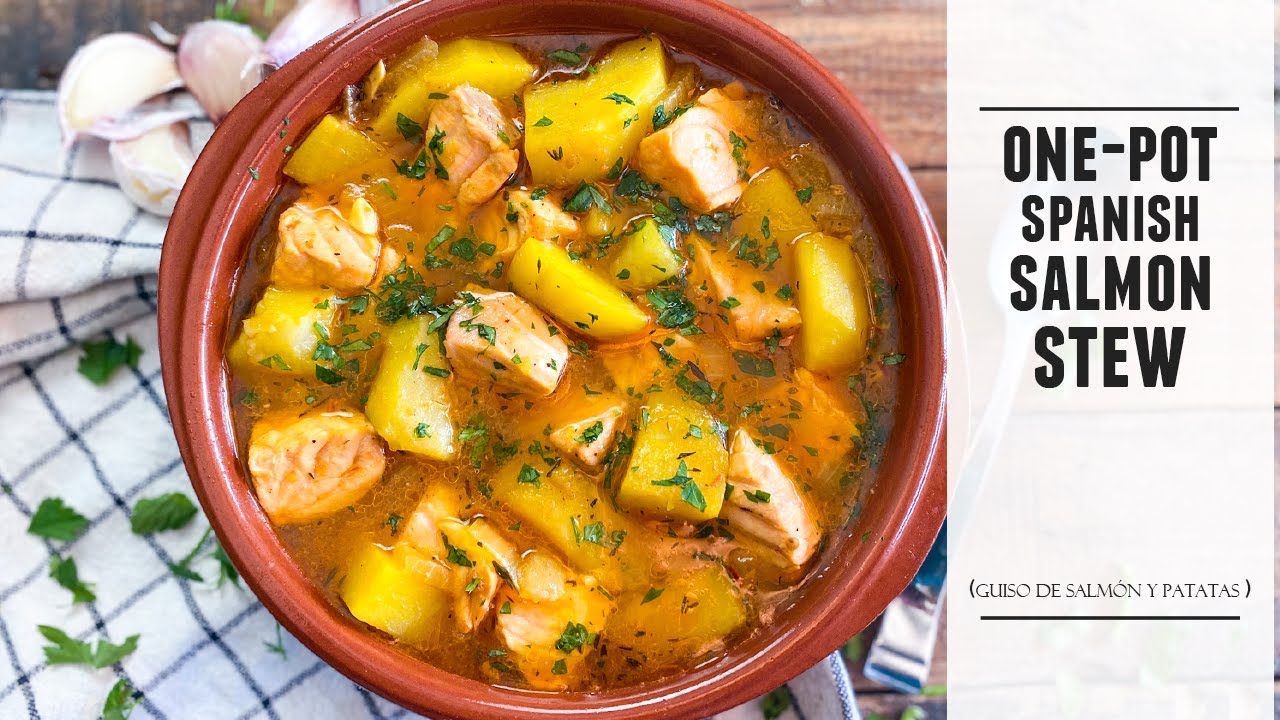 A Simple & Hearty Stew to WARM your Soul | Spanish Salmon & Potato Stew
