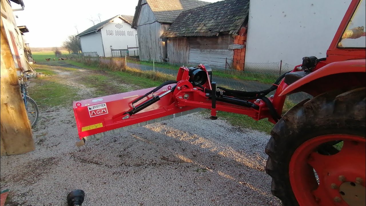 PANEX AGL 165 B | bočni malčer na Zetoru 3511 | proba