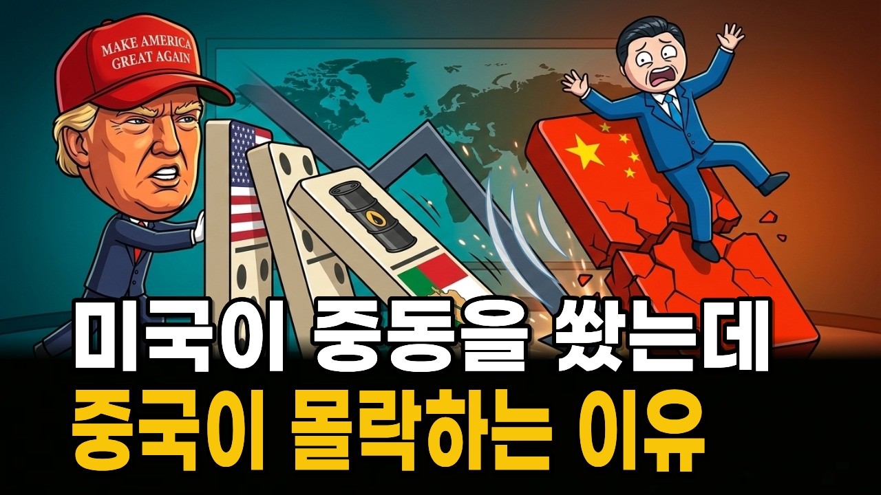 트럼프 미사일의 진짜 과녁은 시진핑? 중동 전쟁 뒤에 숨겨진 소름 돋는 중국 몰락 시나리오 (2026 정세)