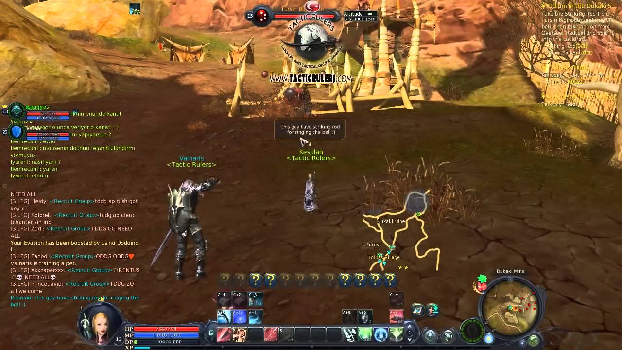 Aion -  Odium in the dukaki settlement