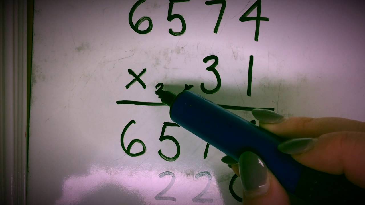 Year 6 - long multiplication
