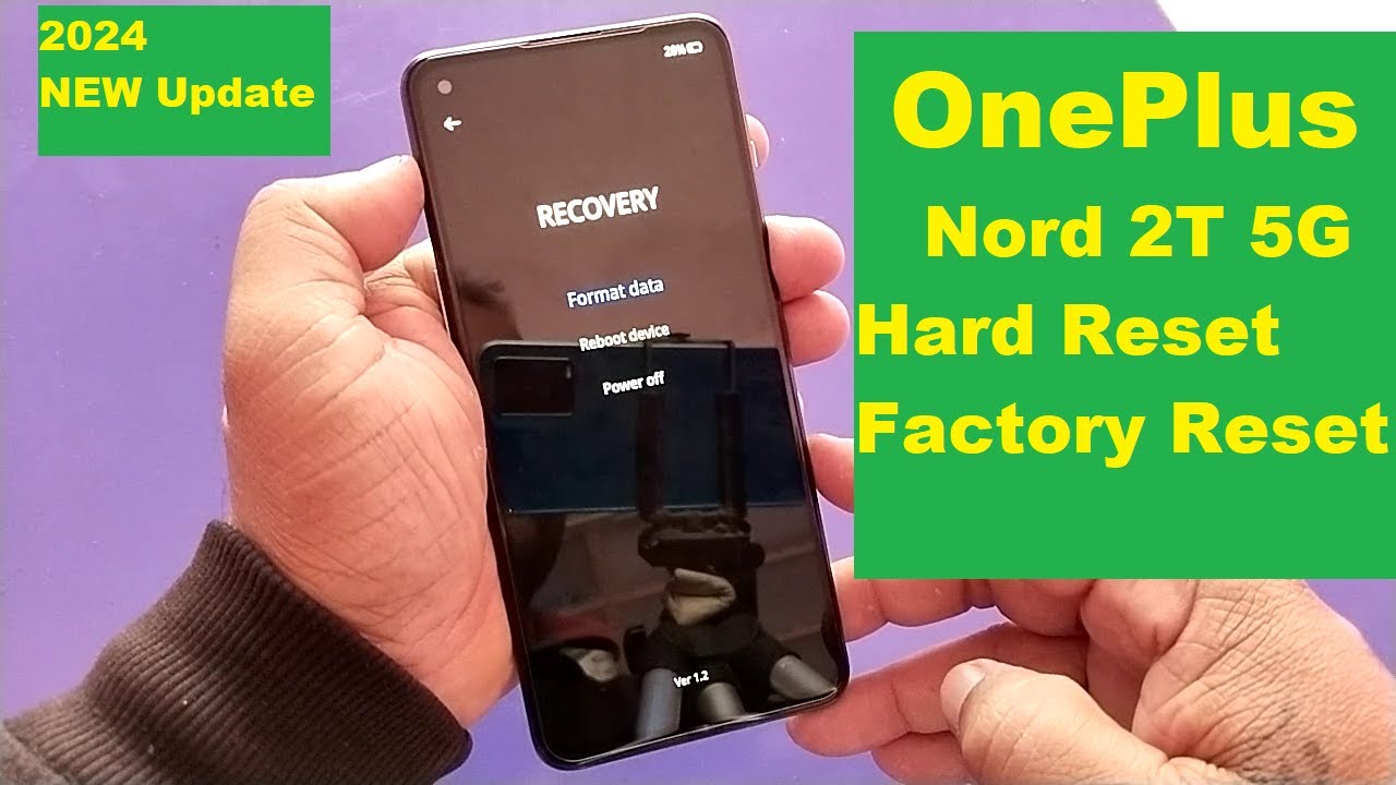 How To Hard Reset OnePlus Nord 2T 5G ! Without Pc !