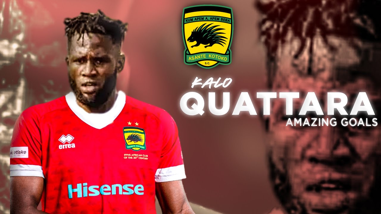 𝐓𝐇𝐈𝐒 is why Asante Kotoko SC signed Kalo Quattara.. 🔴⚪️