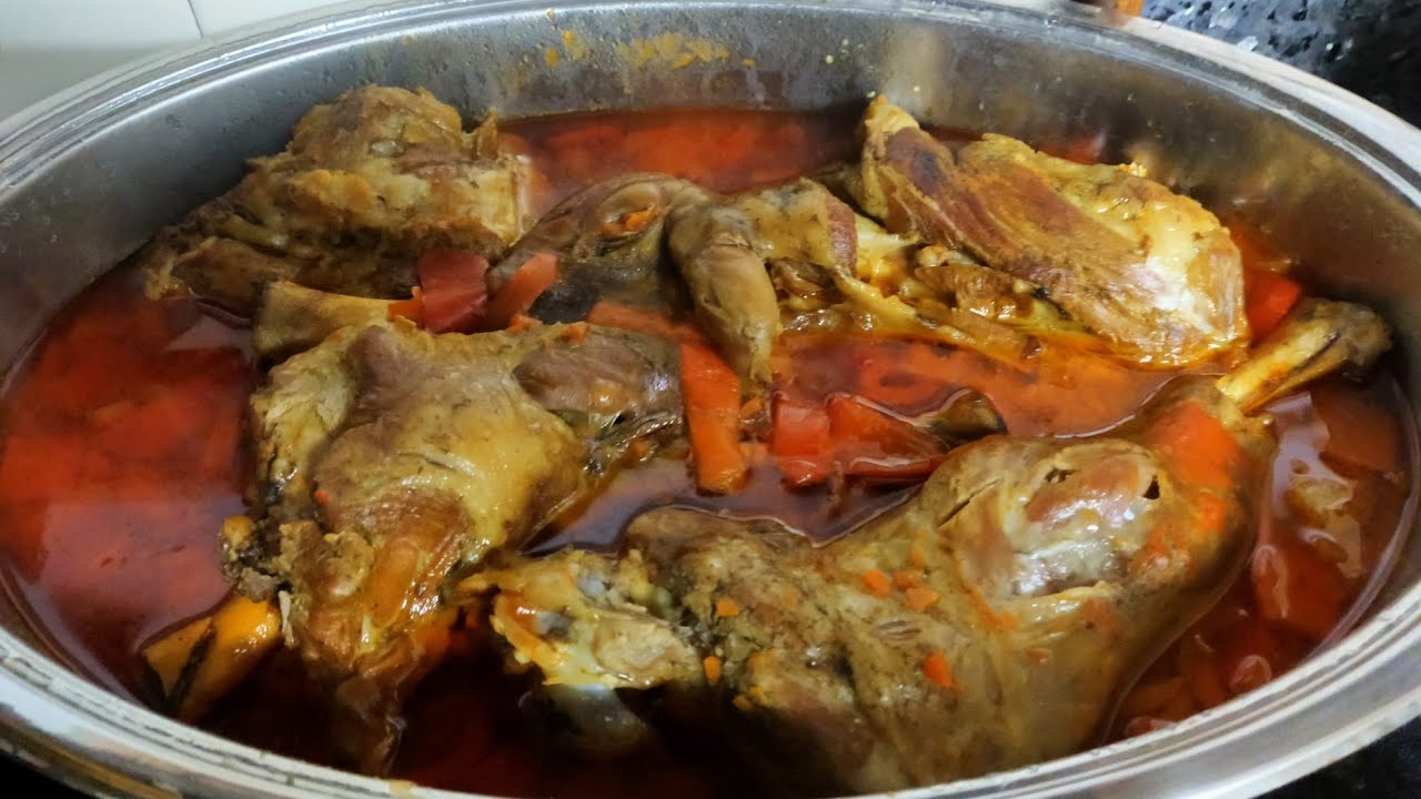 Cordero  y pimientos asados AMC