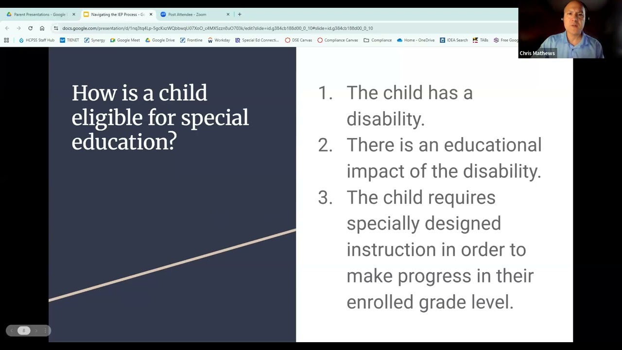 Navigating the Individualized Education Program (IEP) Process