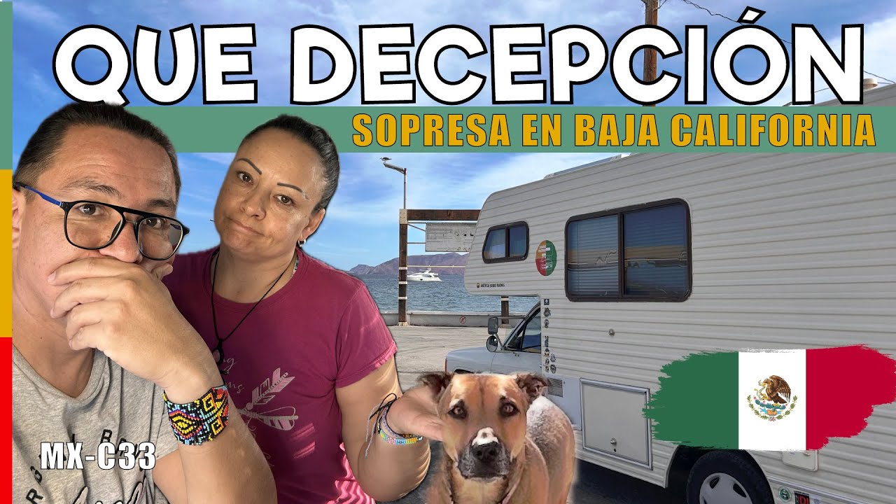 🤬 LA PEOR RUTA en Baja California, nos esperaba algo sorprendente BAHIA DE LOS ANGELES 🇲🇽 | CAMPER