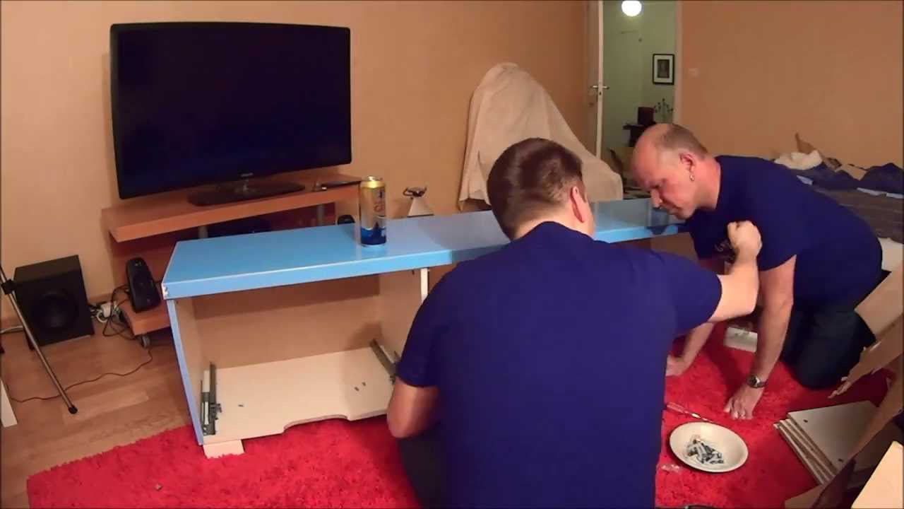 IKEA, Besta Burs, This is not an instruction video!