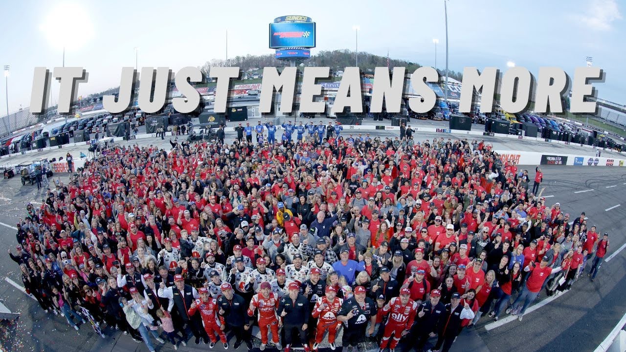 Martinsville, it just means more.