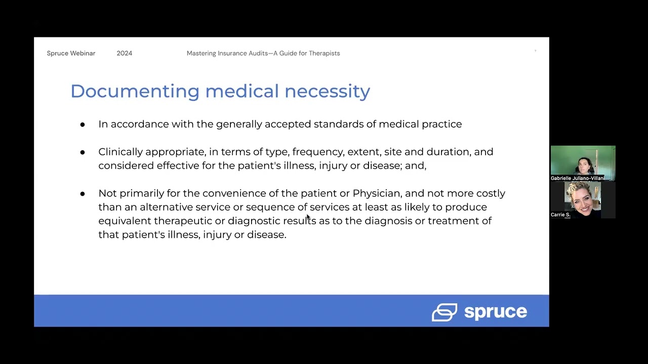 Webinar: Mastering Insurance Audits&mdash;A Guide for Therapists