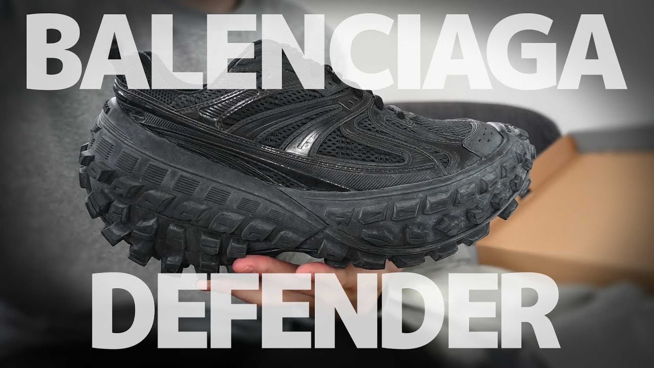 【購入品紹介】タイヤ・・・Balenciaga Defender Sneaker
