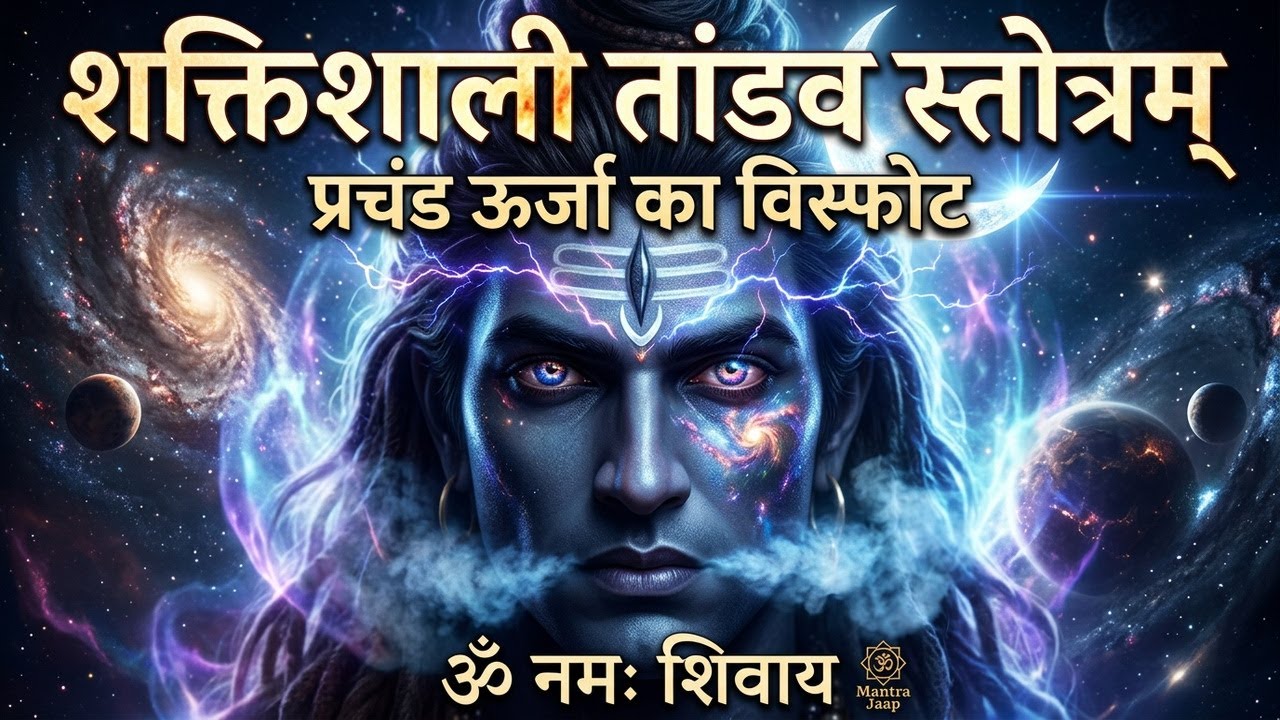 शिव तांडव स्तोत्रम् | Shiv Tandav Stotram | Powerful Shiva Mantra | ॐ नमः शिवाय