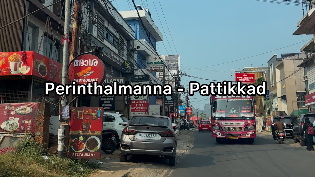Perinthalmanna to Pattikkad road trip | 4K