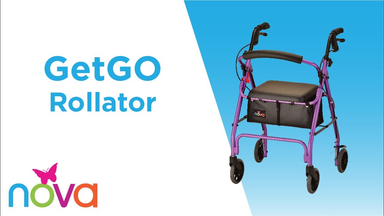GetGO Series Rollators - Standard, Petite and Petite Narrow Models