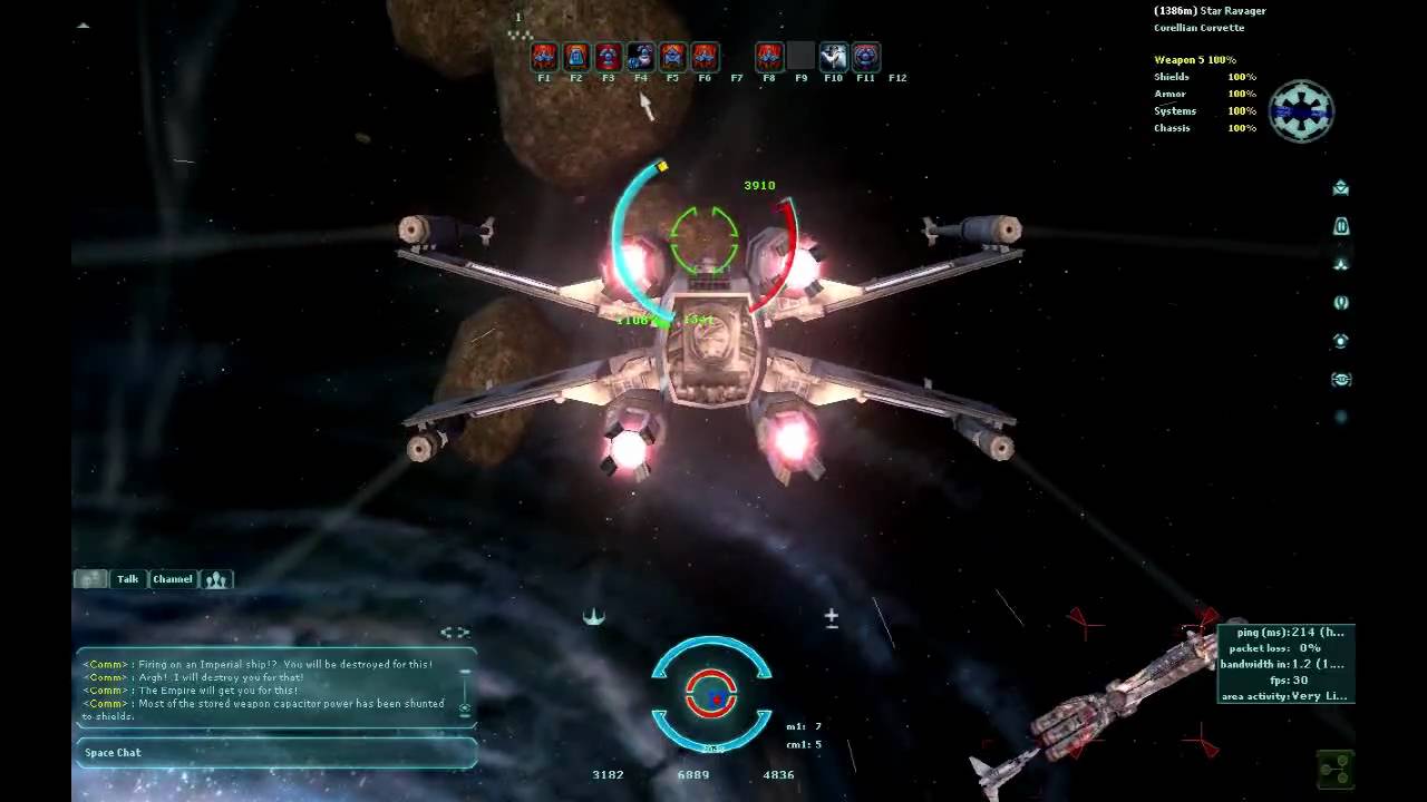 Star Wars Galaxies - Destruction of the Kessel Corellian Corvette