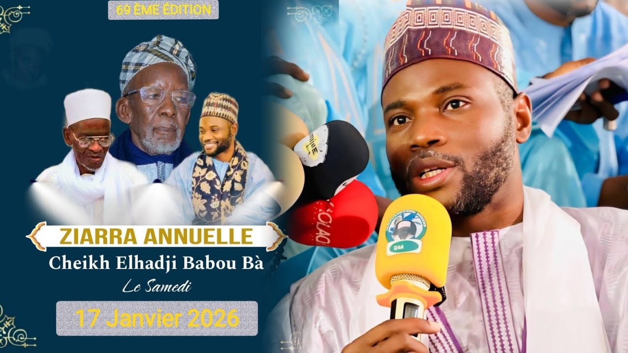 Messages de Al Khalifa Cheikh Ibrahima Ba Ziarra Ngodiba 2026 