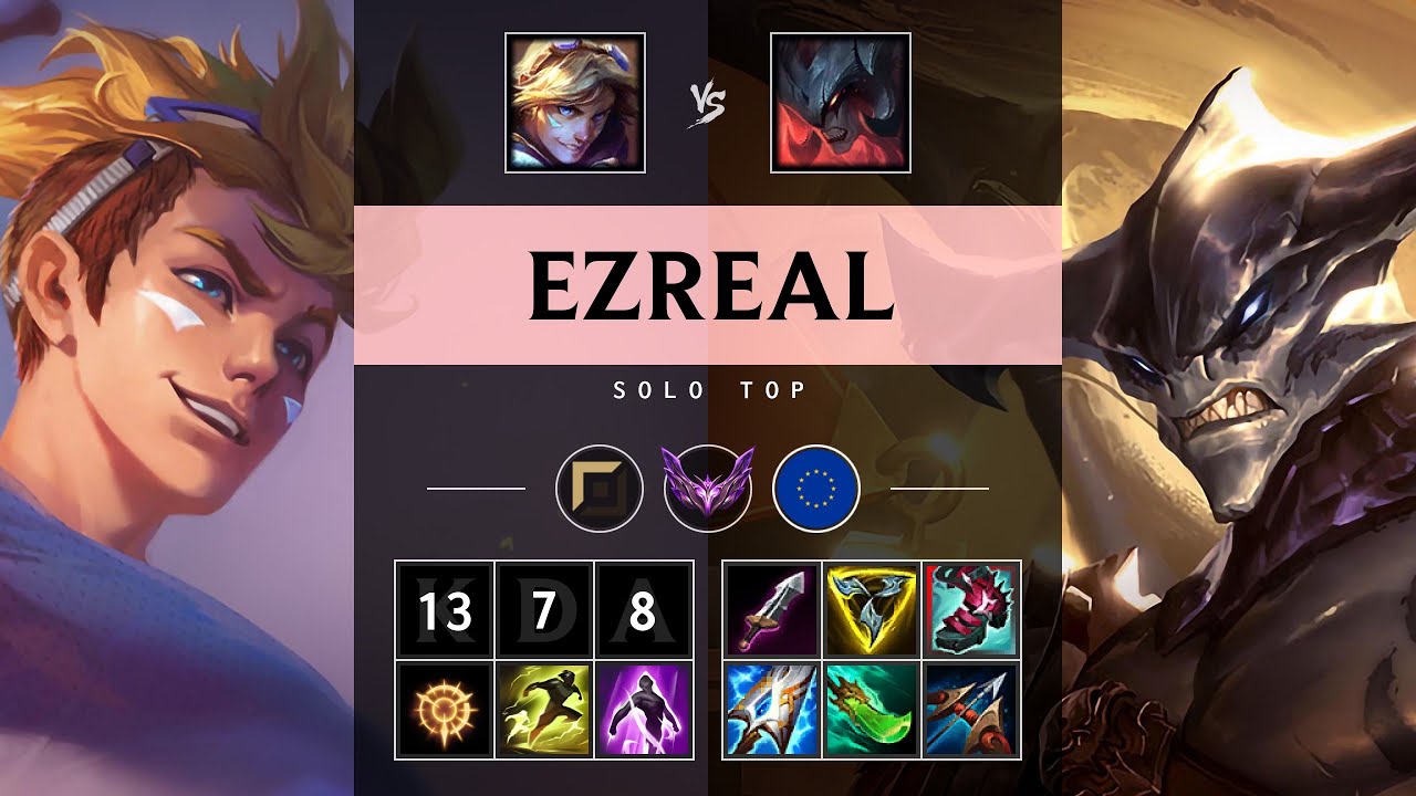 Ezreal Top vs Aatrox - EUW Master Patch 25.18
