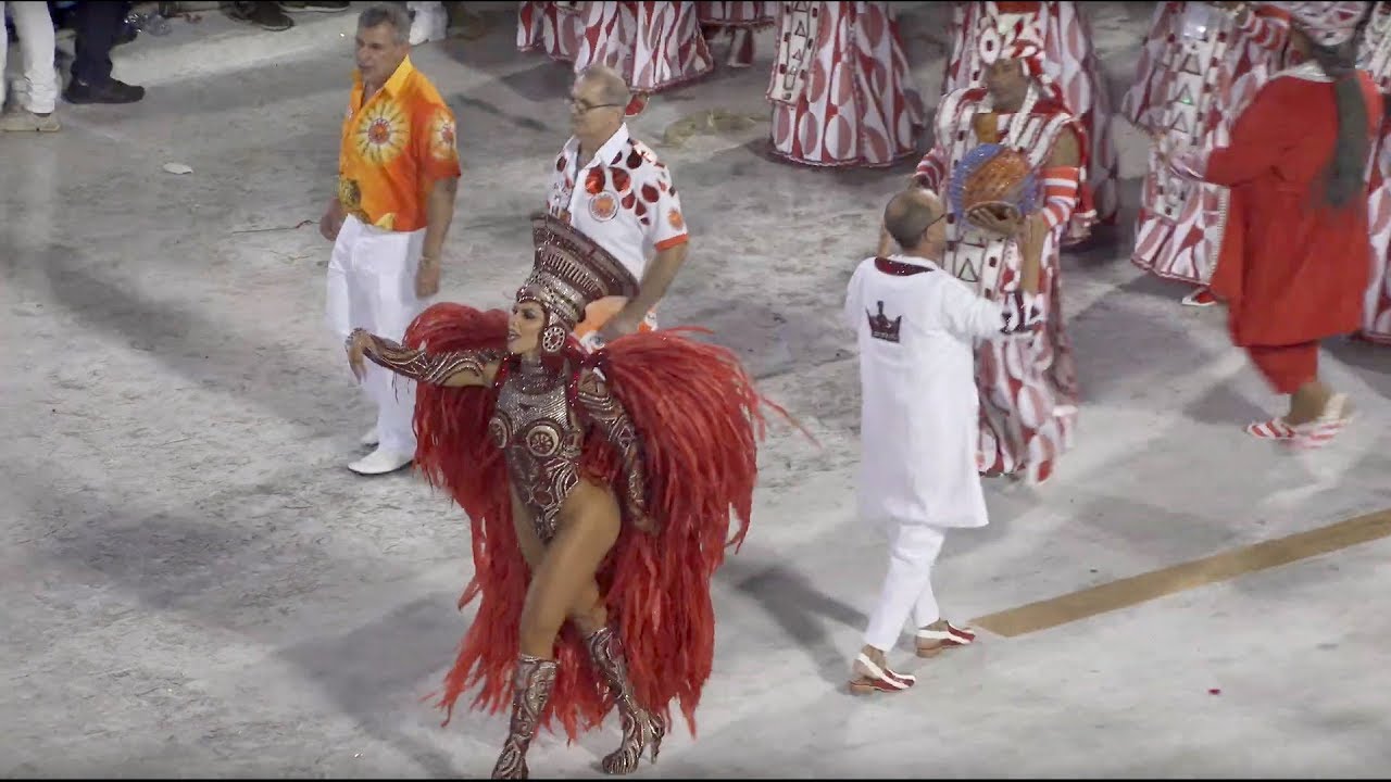 Viradouro 2020 - Rainha Raissa Machado / Bateria / Ala das Passistas [4K-HDR]