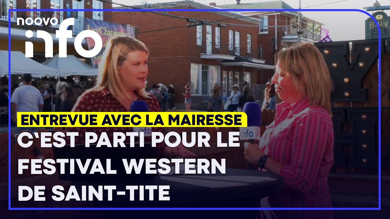 Le Festival western de Saint-Tite est officiellement lancé