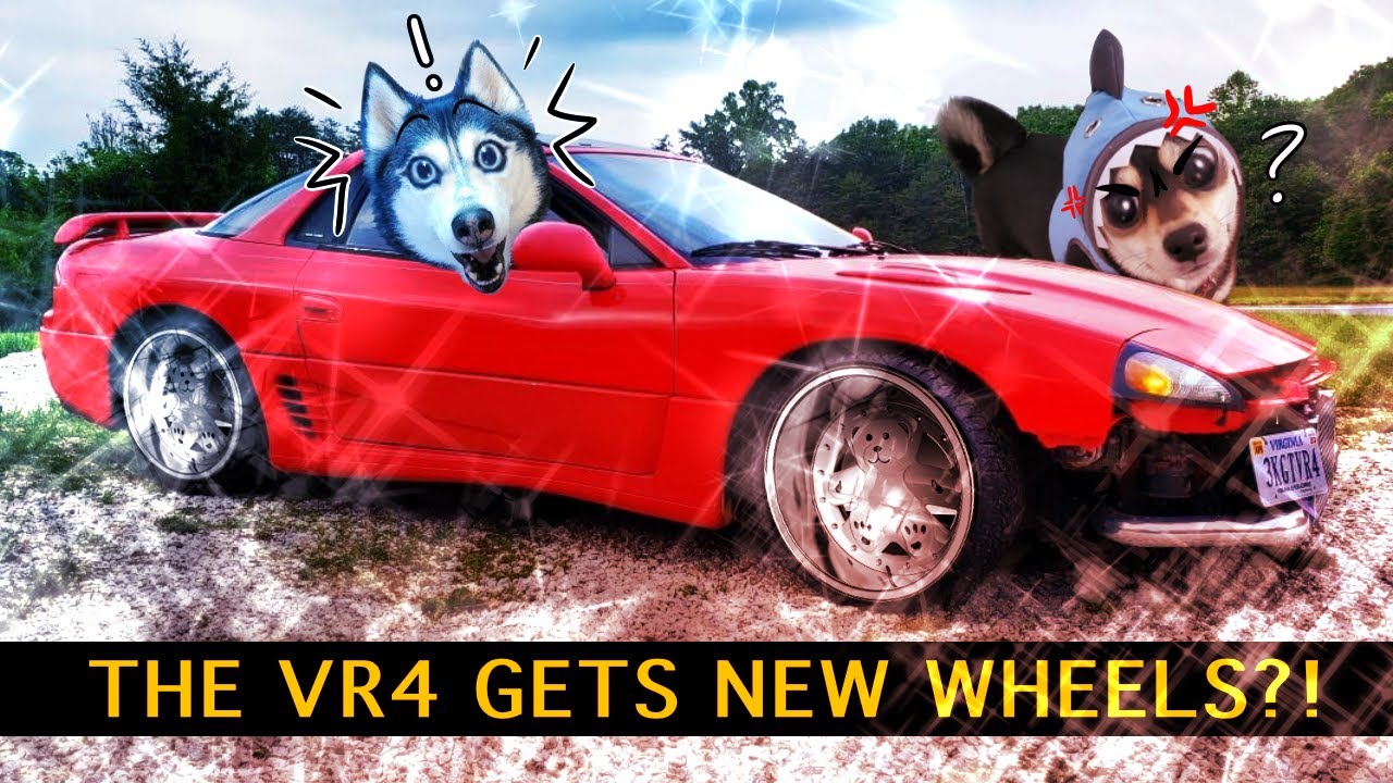 Finally the 3000gt VR4 gets new Rims and Tires.