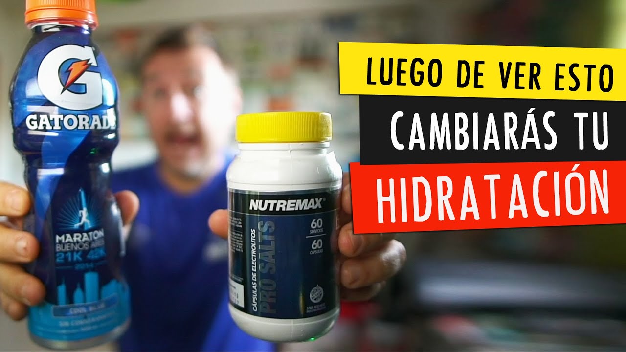 BEBIDAS DEPORTIVAS 🆚 CÁPSULAS DE SAL