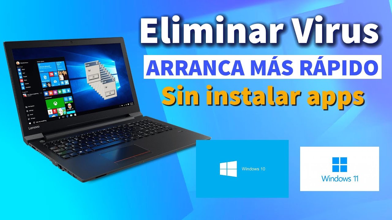 ✅Como Eliminar VIRUS Sin Instalar Programa y Hacer Tu PC MÁS RÁPIDA en Windows 10 y Windows 11